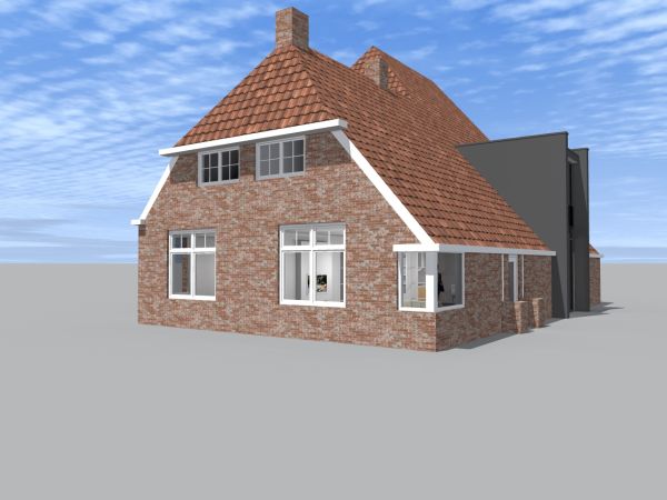 Verbouw woonboerderij - voorhuis